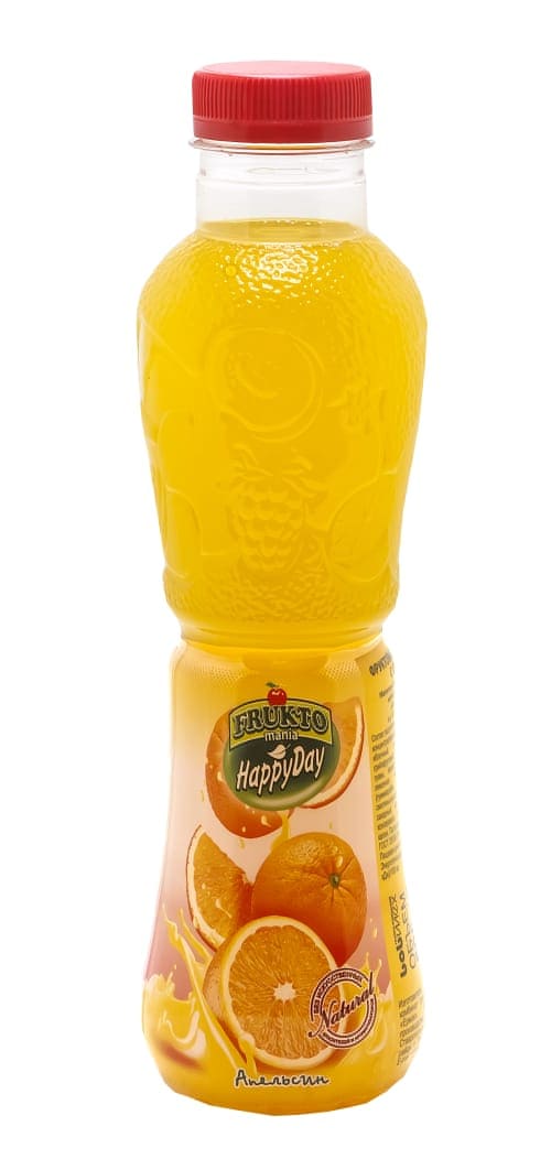 Сокосодержащий напиток Fruktomania Happy day Апельсин 0.5 л., 12 шт