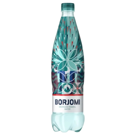 Вода "Боржоми" 0.75 литра, газ, пэт, 6 шт. в уп.