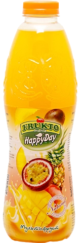 Сокосодержащий напиток Fruktomania Happy day Мультифрукт 1 литр, 6 шт