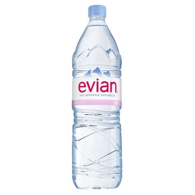Минеральная вода без газа "Evian/Эвиан" 1,5 л. пэт. Упаковка 6 шт.)