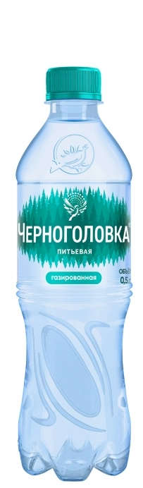 Вода питьевая Черноголовка 0,5 литра газированная от магазина Одежда+