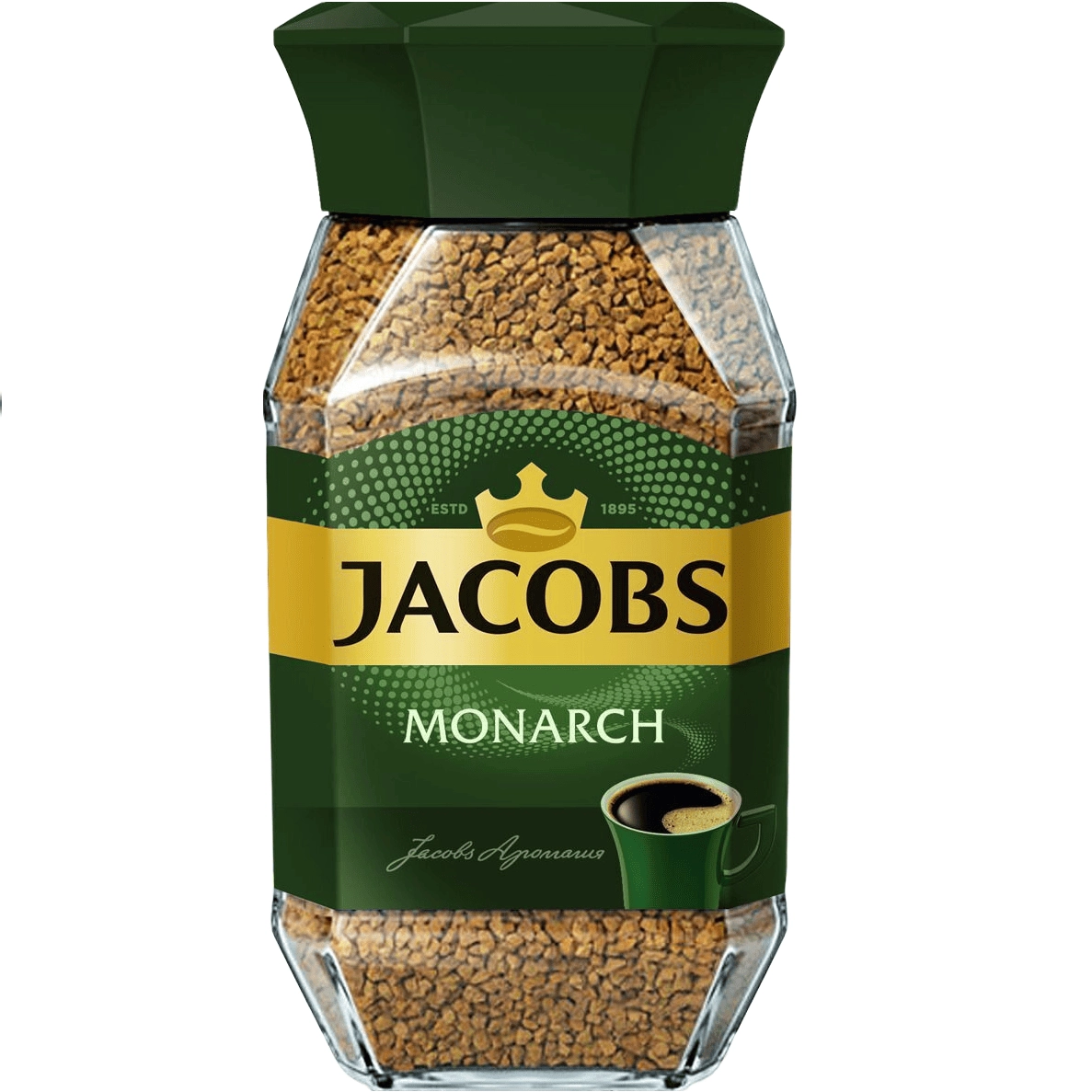 Растворимый кофе "Jacobs Monarch" 190 гр. (стекло)